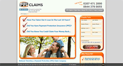 Desktop Screenshot of ppiclaimcompany.co.uk